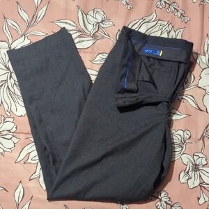 Apt. 9 Black Dress Pants with Blue Trim